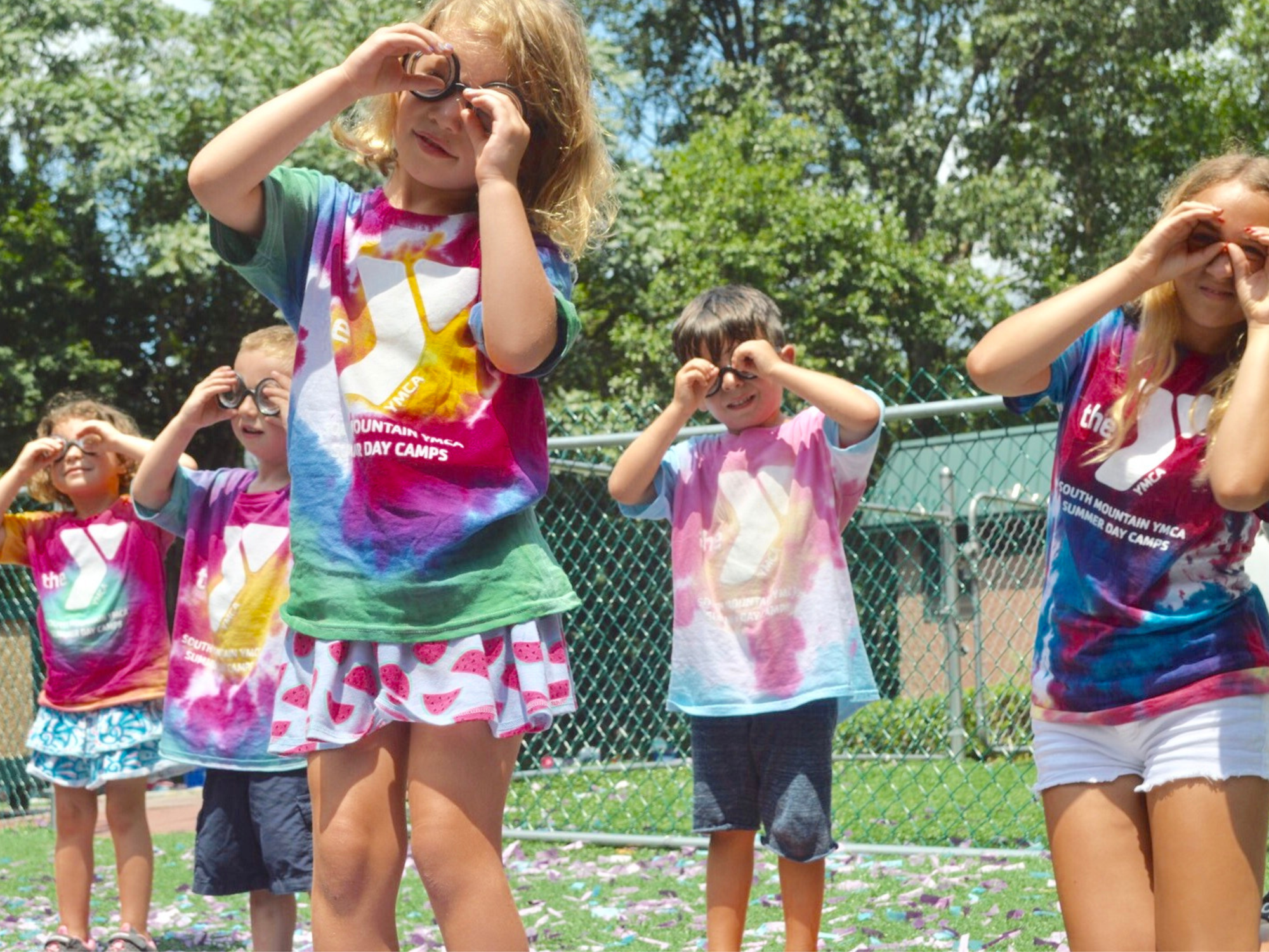 Kids having fun at South Mountain YMCA Day Camp