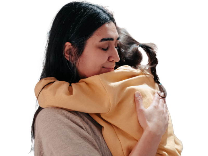 Mother and daughter