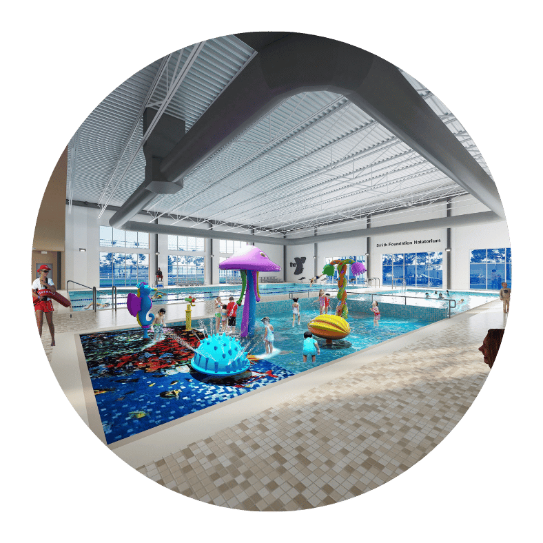 The new West Essex YMCA pool