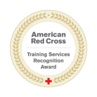 American Red Cross Training Services Recognition Award logo