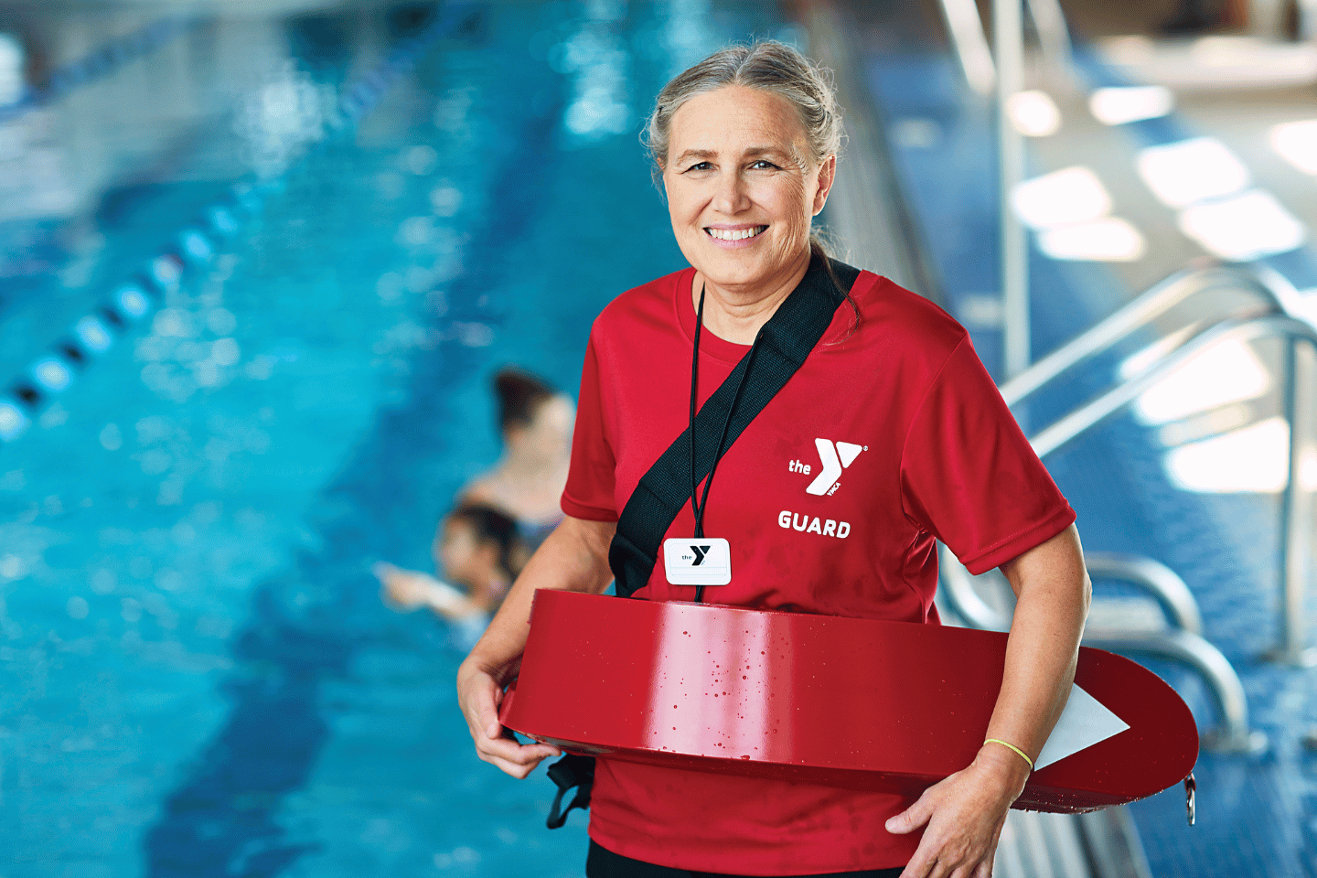 YMCA lifeguard