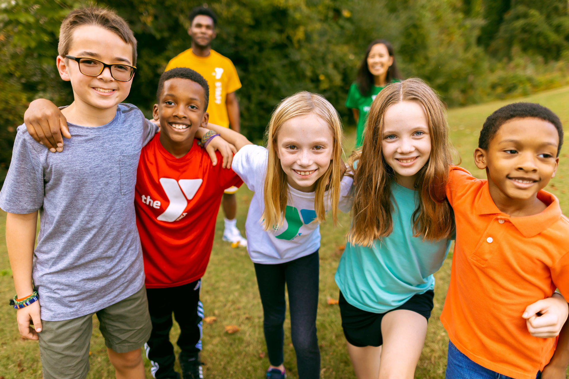 kids at asummer camp