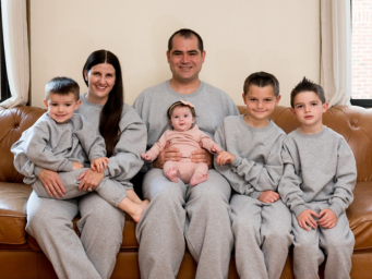 The Harris family - members of the South Mountain YMCA