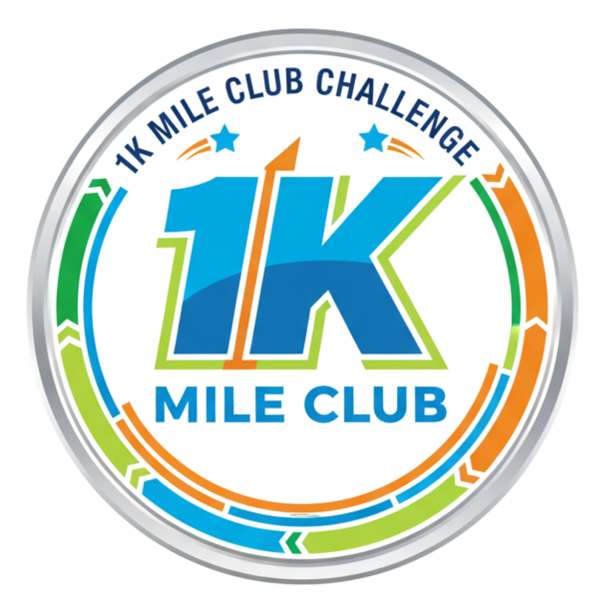 y360 Fitness Challenges 1k club logo