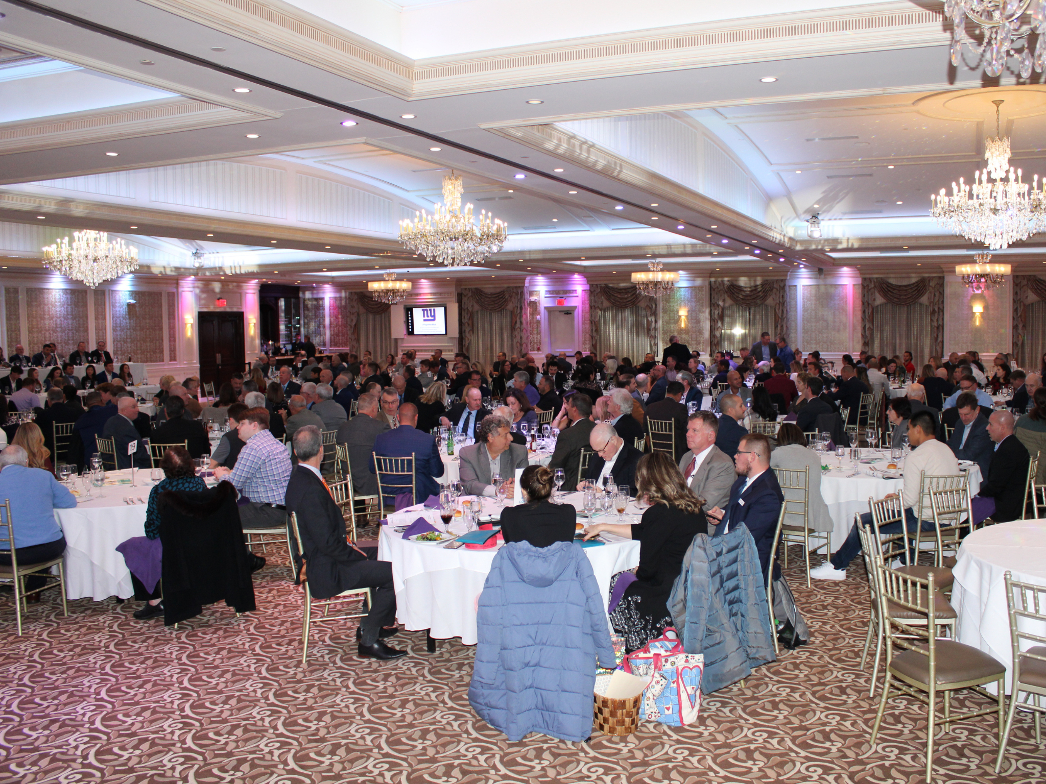 Large crowd at the Greater Bergen Sports Awards Banquet