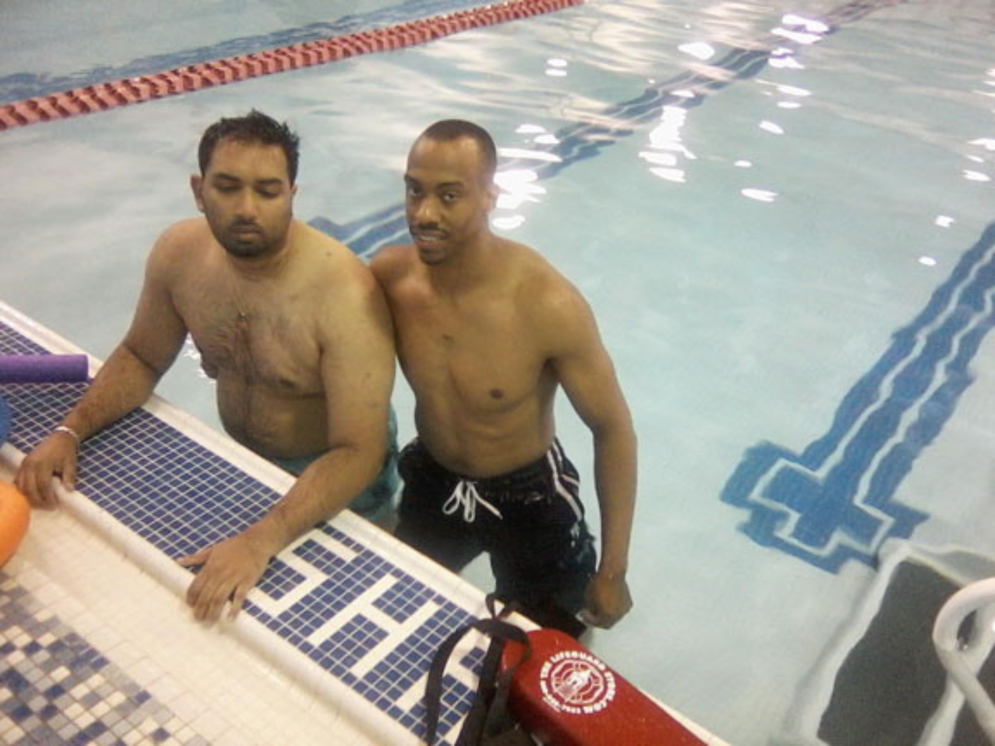 West Essex YMCA Pirahnas swim team members