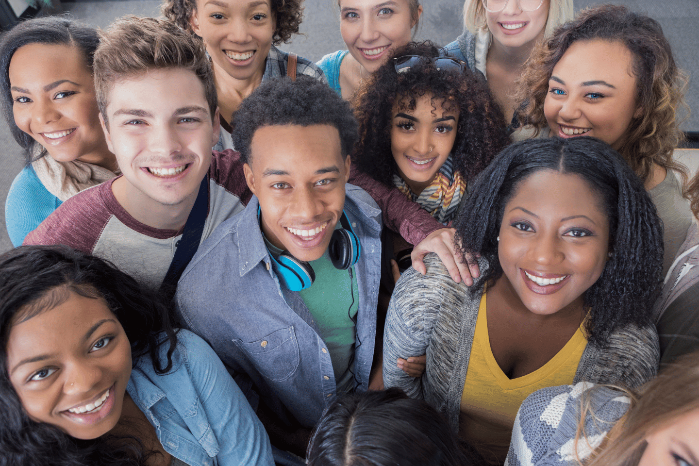 A diverse group of individuals